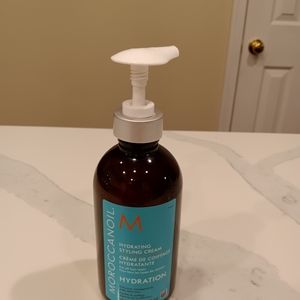 Moroccanoil Hydrating styling cream 3/4 full see pictures how full